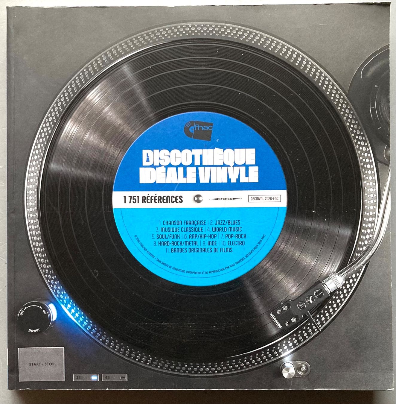 Libri: DISCOTHEQUE IDEALE VINYLE  EXCLUSIVITE FNAC – Usato da Poliez-Pittet venduto da Newtown-Records