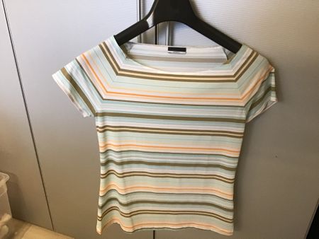 ORWELL SHIRT BUNT GESTREIFT MIT KLEINEM ÄRMEL GR. M