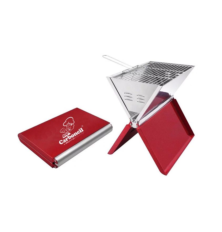 Griglie: Camping Taschengrill Red – Nuovo e nell'imballaggio originale da Wynigen venduto da Grafholzenergie