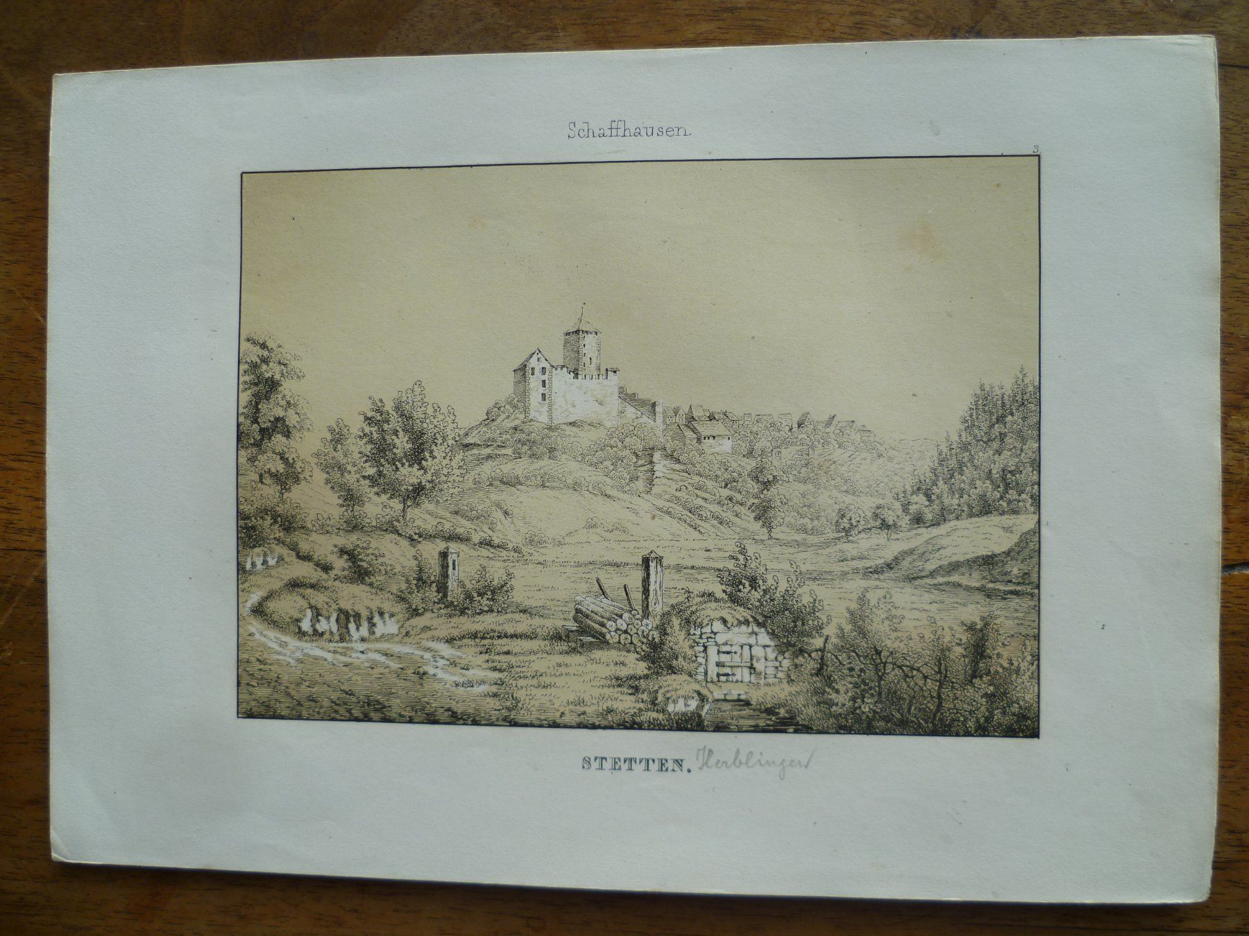 Incisioni: STETTEN   SCHAFFHHAUSEN – Nuovo (secondo la descrizione) da Bevaix venduto da bohrap