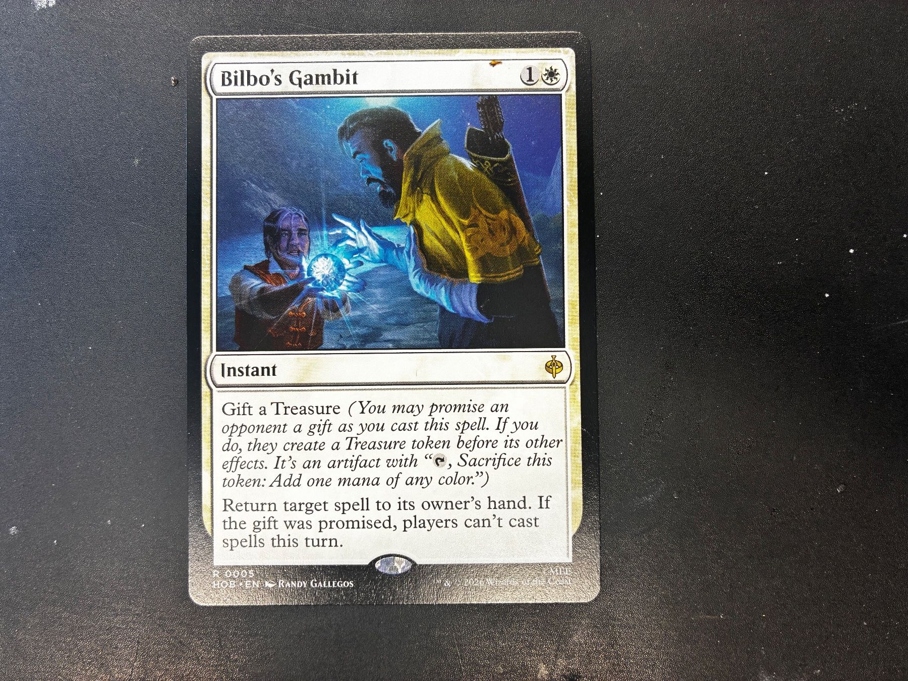 Magic The Gathering Sammelbilder & Trading cards: Magic The Gathering - Bilbo's Gambit - 0005 – Neu (gemäss Beschreibung) aus Hütten von yve_tf69