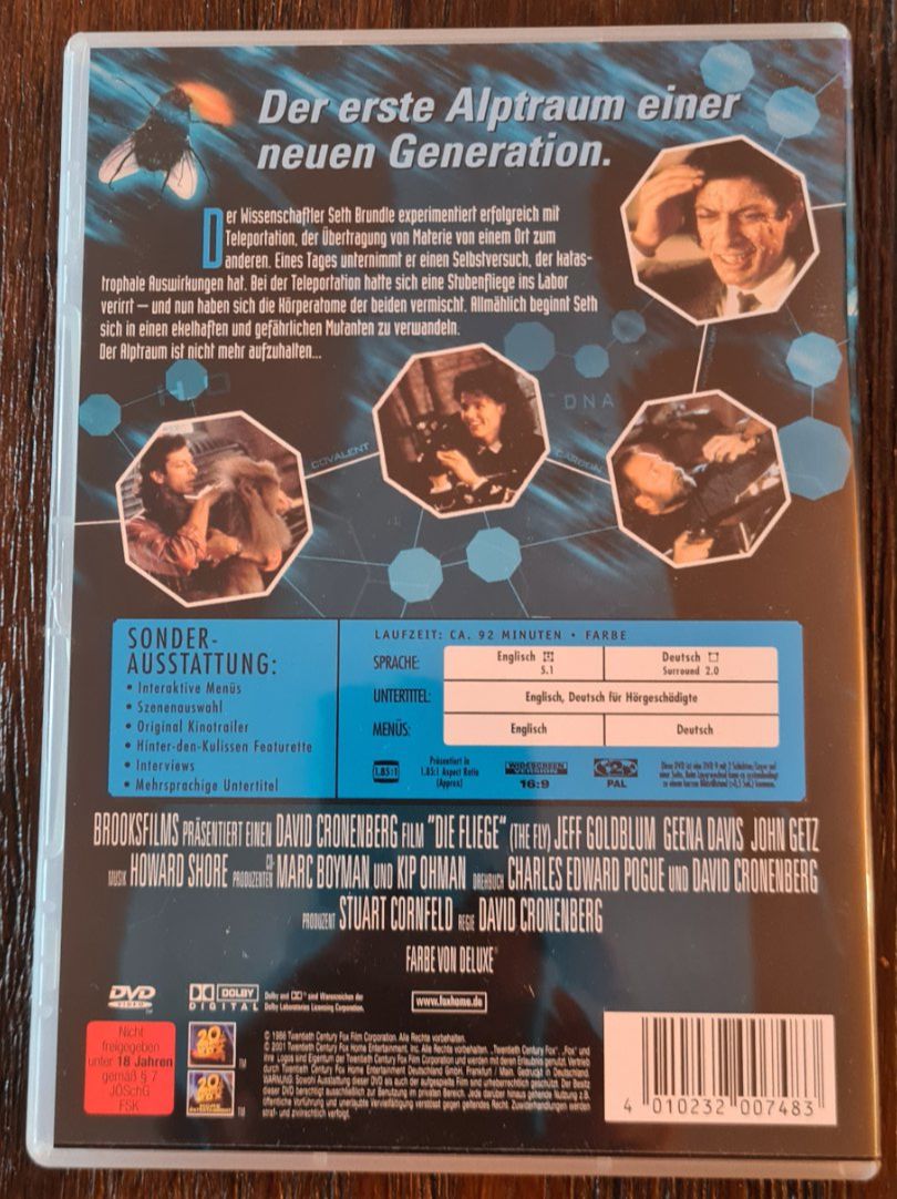 Tutti i DVDs: Die Fliege UNCUT! (H) – Nuovo (secondo la descrizione) da Oberkirch LU venduto da ThE_CoLLecTor666 1
