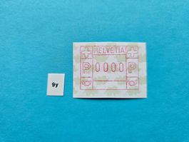 ATM  2003, Typ 9y, Wertziffer 0000, postfrisch **