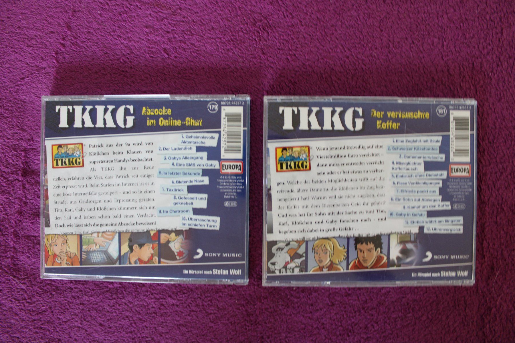 CDs: 6 - TKKG - Hörspiel - CD´s – Gebraucht aus Müllheim Dorf von Seeeule01 2