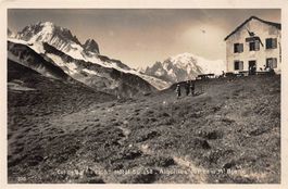 Finhaut, Col de Balme, Hotel Suisse, Aiguilles Vertes
