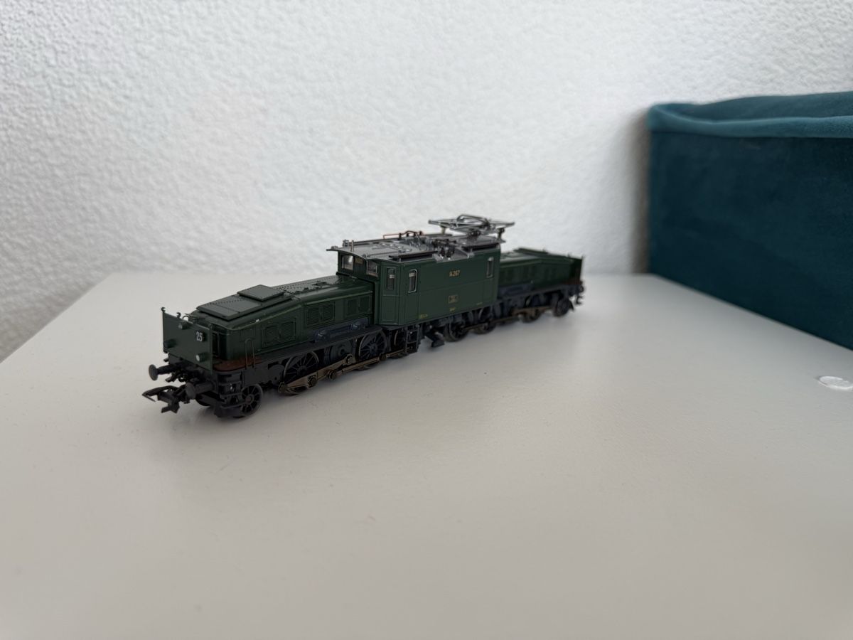 Roco Modellini di ferrovie: Roco 69527 Rangier Krokodil AC – Usato da Zürich venduto da Ceneri 1