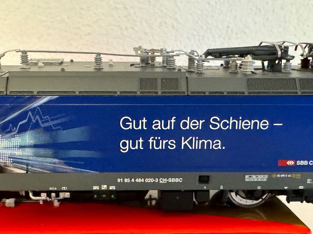 ACME Modelleisenbahnen: ACME SBB Cargo Re 484 020 digital neuwertig – Neu (gemäss Beschreibung) aus Goldau von Bergsturz1806 2