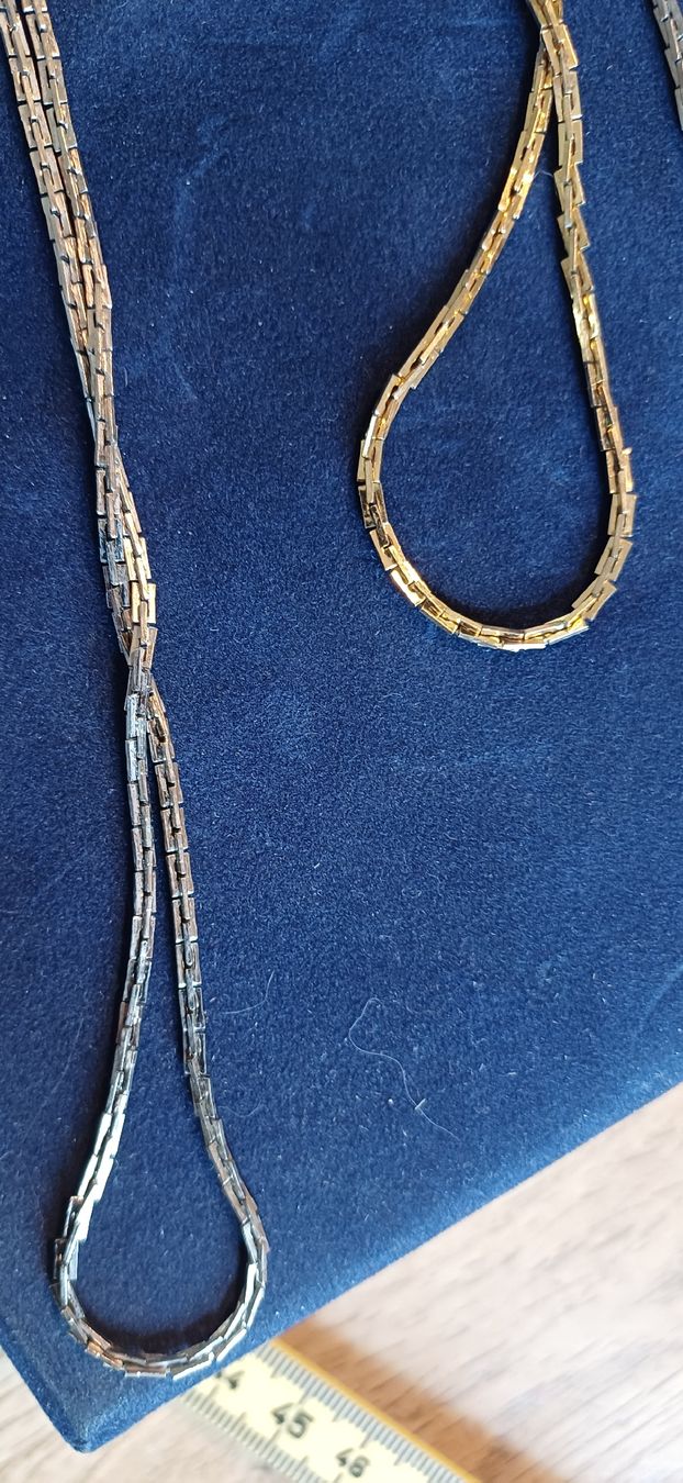 Catenine: 4 Fach Kette Gold silberfarbig – Usato da Flawil venduto da Naphtali 3