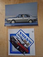Rare Volvo 360 Aufkleber und Karte