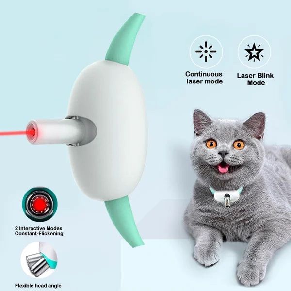 Giocattoli: Very Funny Laser Pointer Toy Collar for Cats & Kitten – Nuovo e nell'imballaggio originale da Lausanne venduto da oenix 1