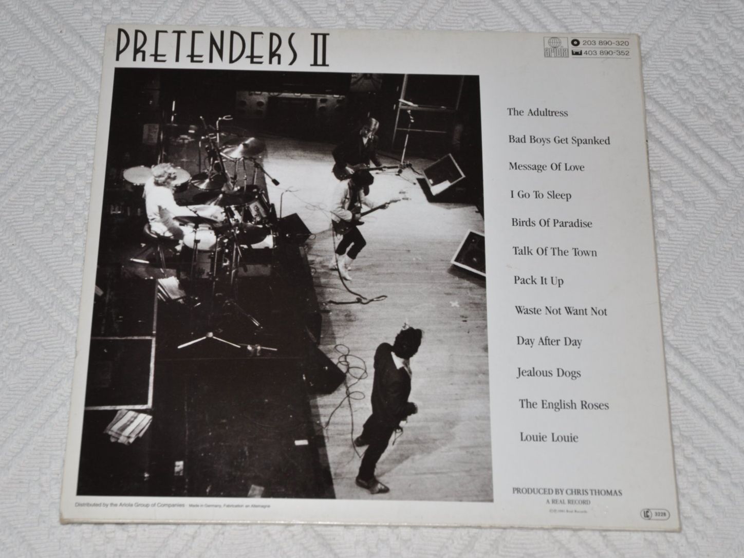 Vinyles: LP The Pretenders II – D'occasion à Boll par Theodora15 1