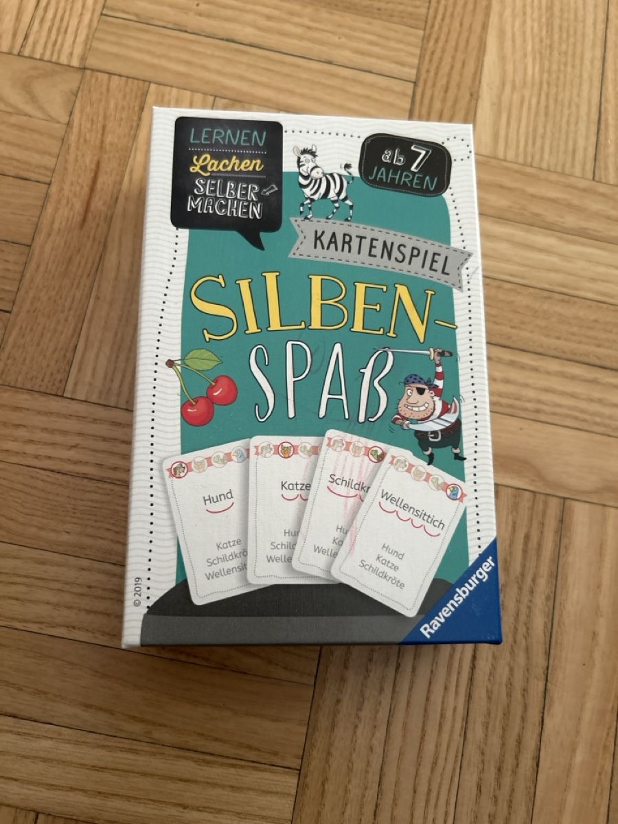 Ravensburger Jeux: Kartenspiel Silben-Spass – D'occasion à Urdorf par 2msa2 1