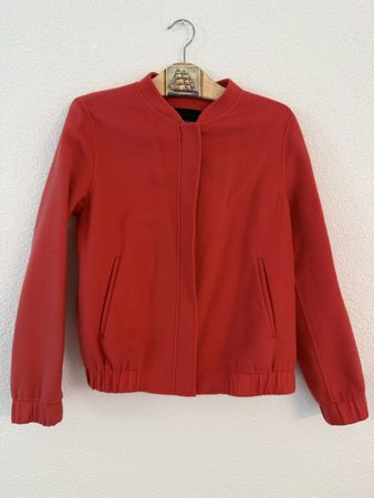 Massimo Dutti Damenjacke – Rosarot, Wool, Grosse M