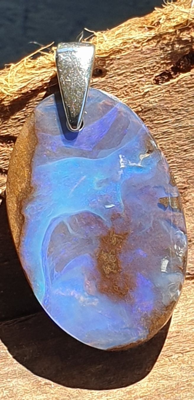 Ciondoli: Anhänger Boulder Opal. – Nuovo (secondo la descrizione) da Niederbüren venduto da Raphael014 7