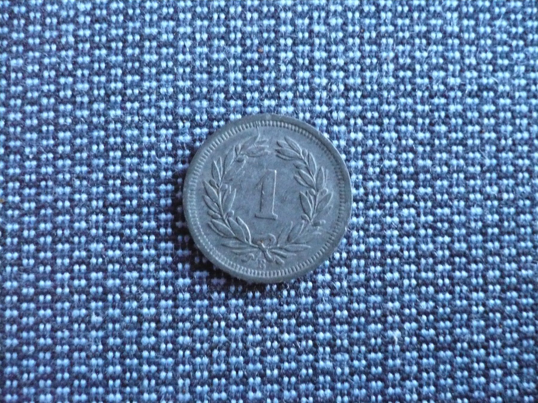 Tutti le monete: 1 Rappen 1943 Zn – Usato da Winterthur venduto da kormorans 1