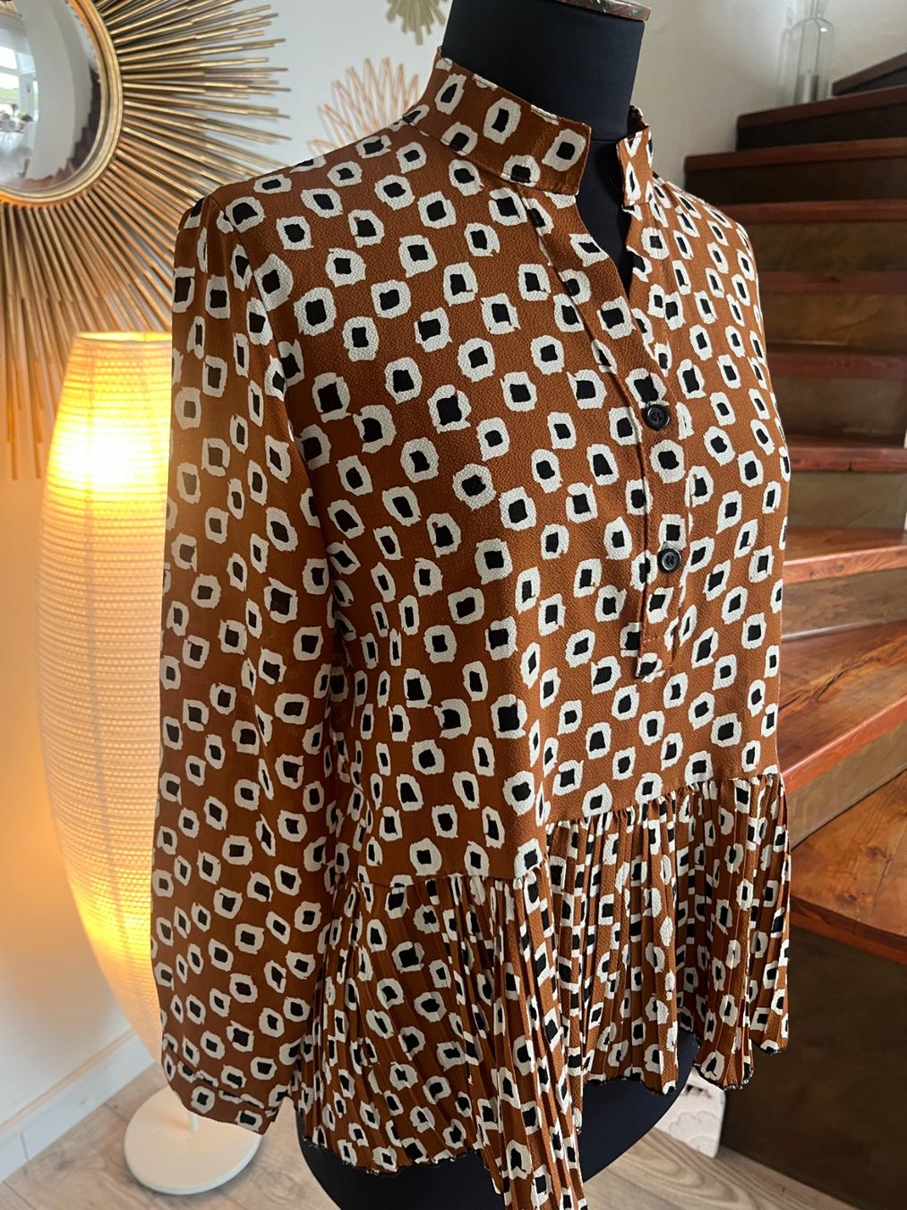 Camicette: Blouse marron S – Usato da Seiry venduto da vanille08 1