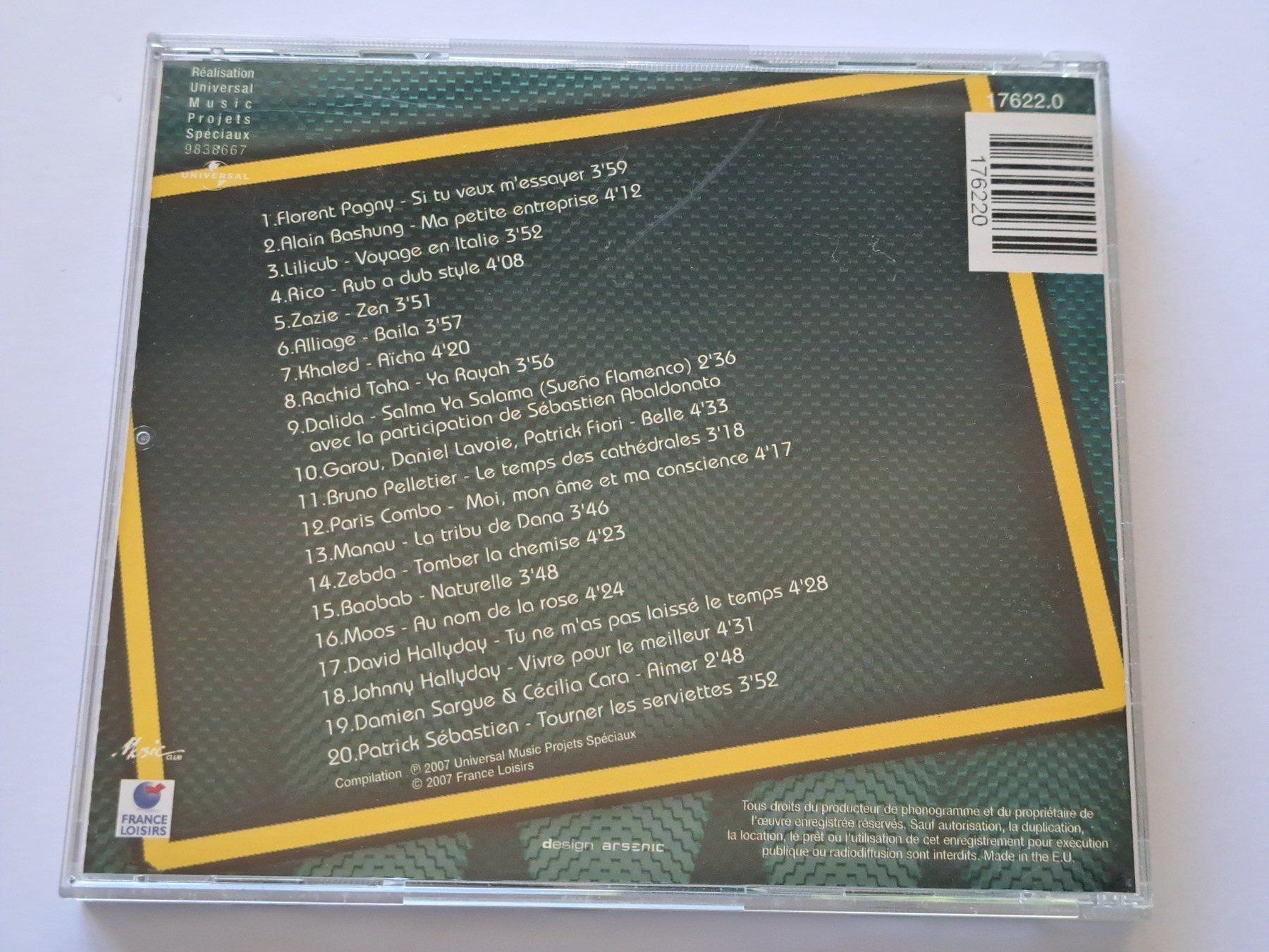 CDs: Cd Chansons Numéro 1 ( 1995 - 1999 ) – D'occasion à Pully par bro_n52j 1