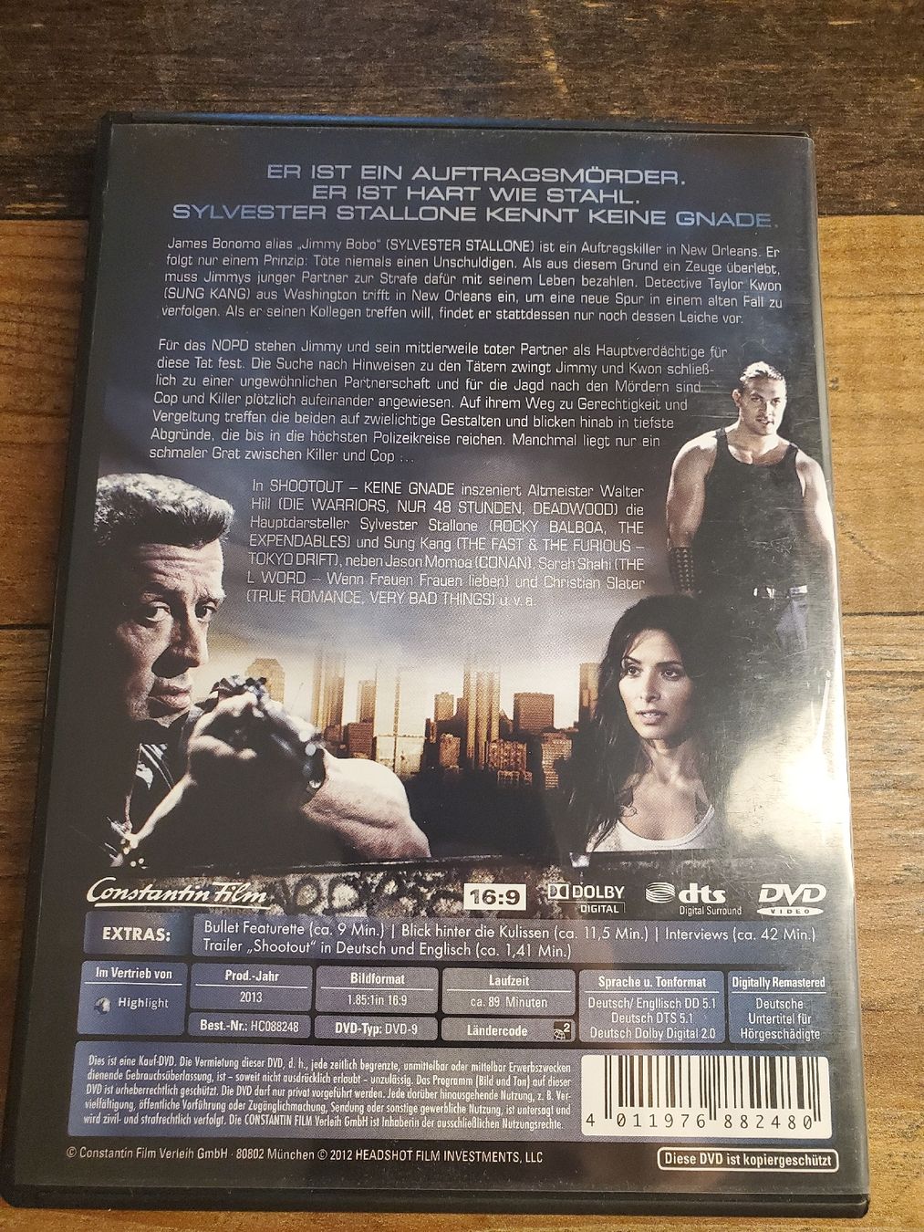 Tutti i DVDs: SHOOT OUT - keine Gnade DVD – Usato da Weinfelden venduto da RobsFortune 2