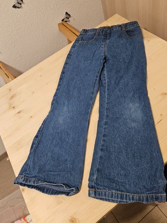Coole Jeans Schlaghose Gr. 126cm, ideales Herbstoutfit