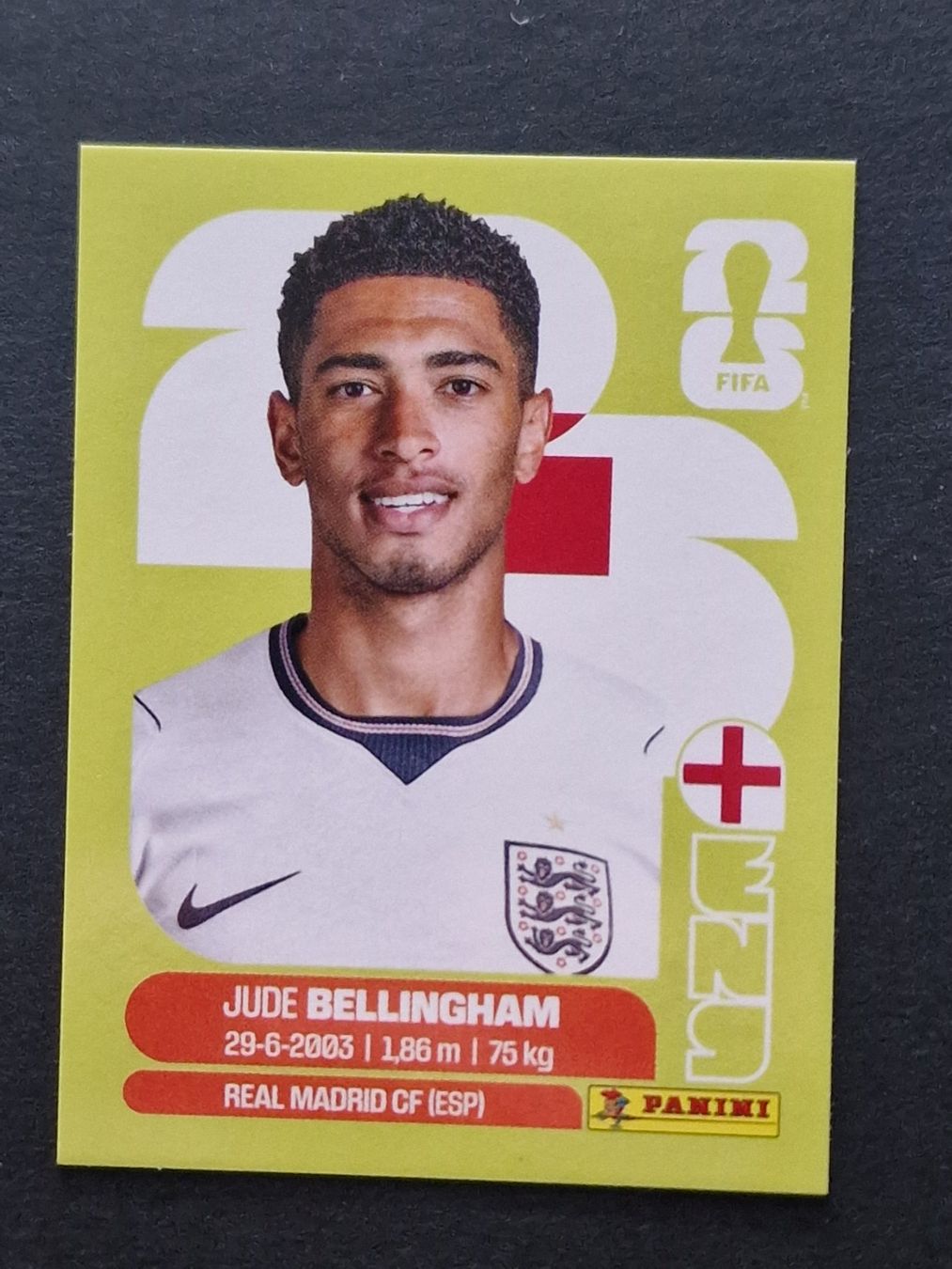 Panini Carte collezionabili: Panini - Jude Bellingham - ENG 11 – Nuovo (secondo la descrizione) da Bouveret venduto da psv01