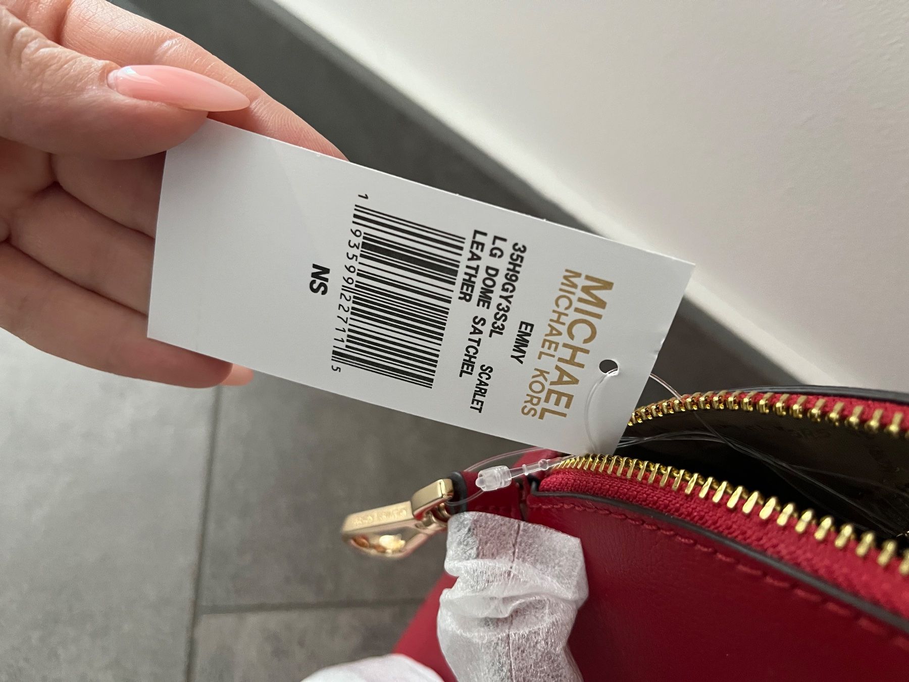 Michael Kors Borse da donna: Michael Kors Emmy scarlet – Nuovo e nell'imballaggio originale da Cademario venduto da princy2 5