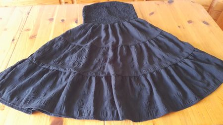 Sommerkleid Trägerlos, gr. 34, von Shein 