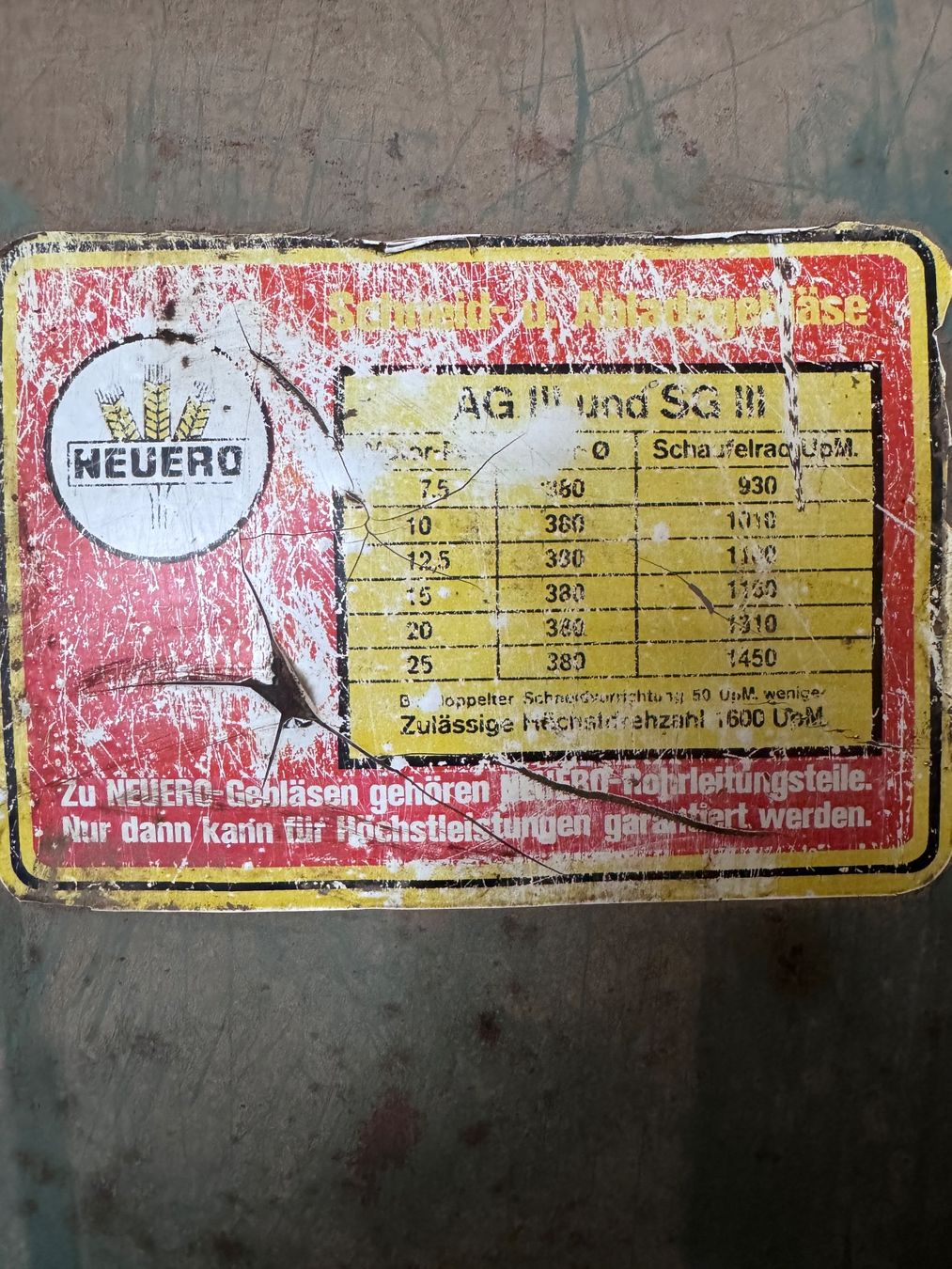 Tutte le macchine: Heugebläse Neuero 13.5 PS – Usato da Oberthal venduto da CHG80 2