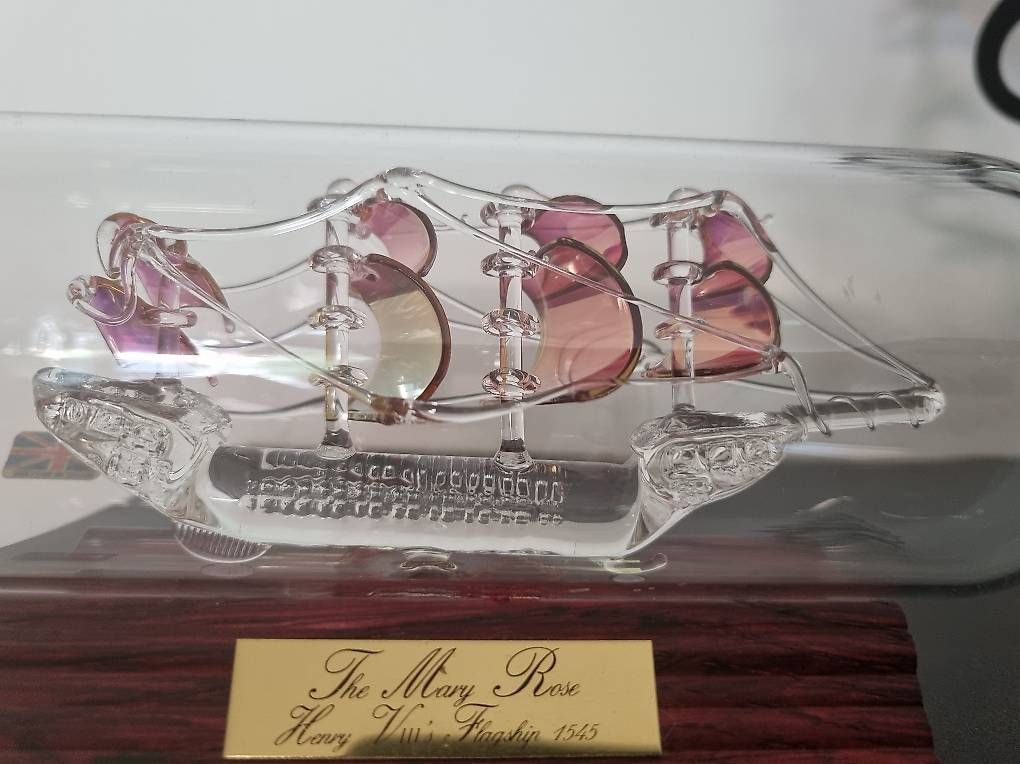 Bottiglie: Hochwertig Antique Schiff in Glasflache – Usato da Baar venduto da snollub 3