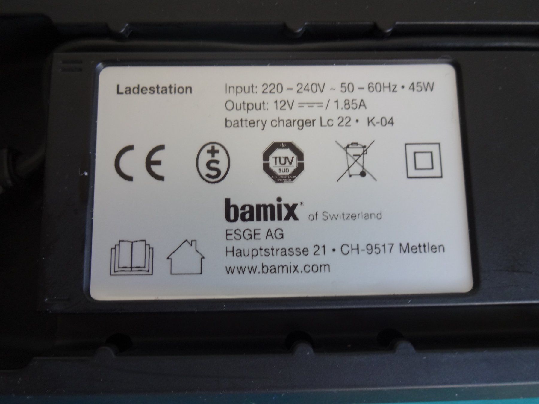 Caricabatterie: Bamix Ladestation - Neu – Nuovo (secondo la descrizione) da Frauenfeld venduto da Riaa 3