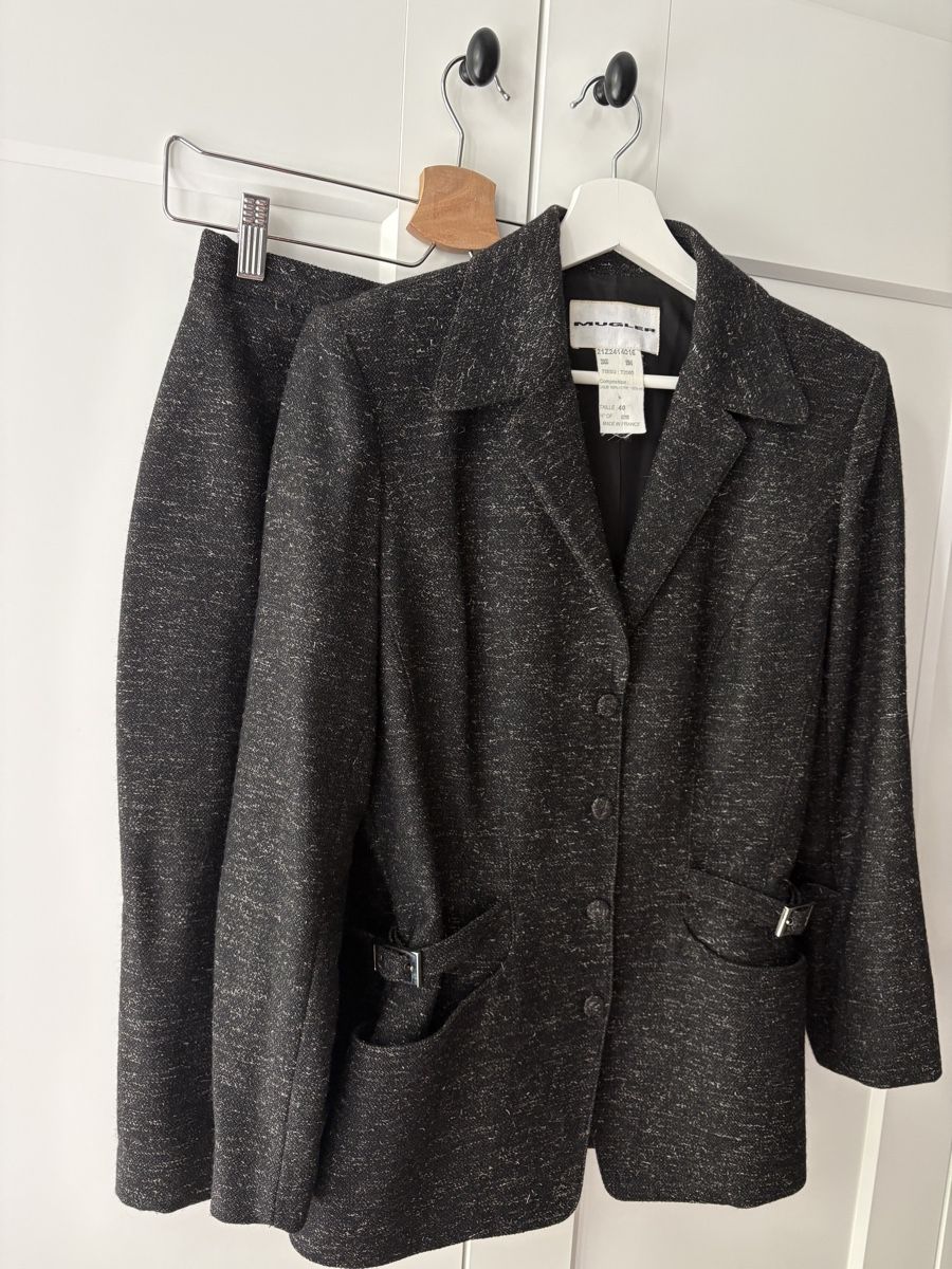 Mugler Completi & Tailleur: Wool Vintage Mugler Suit – Usato da Nyon venduto da My_wardrobe 2