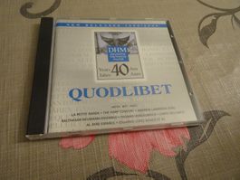 CD Quodlibet - Deutsche Harmonia Mundi - Selten -