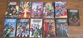 Lot de 11 Comics: Avengers, Justice League en français