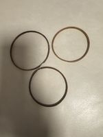 3er-Set Boho Rattan Arm Schmuc / Geflochtene Bambus Bangle-A
