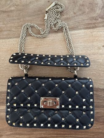 Rockstud Spike Crossbody Bag Small