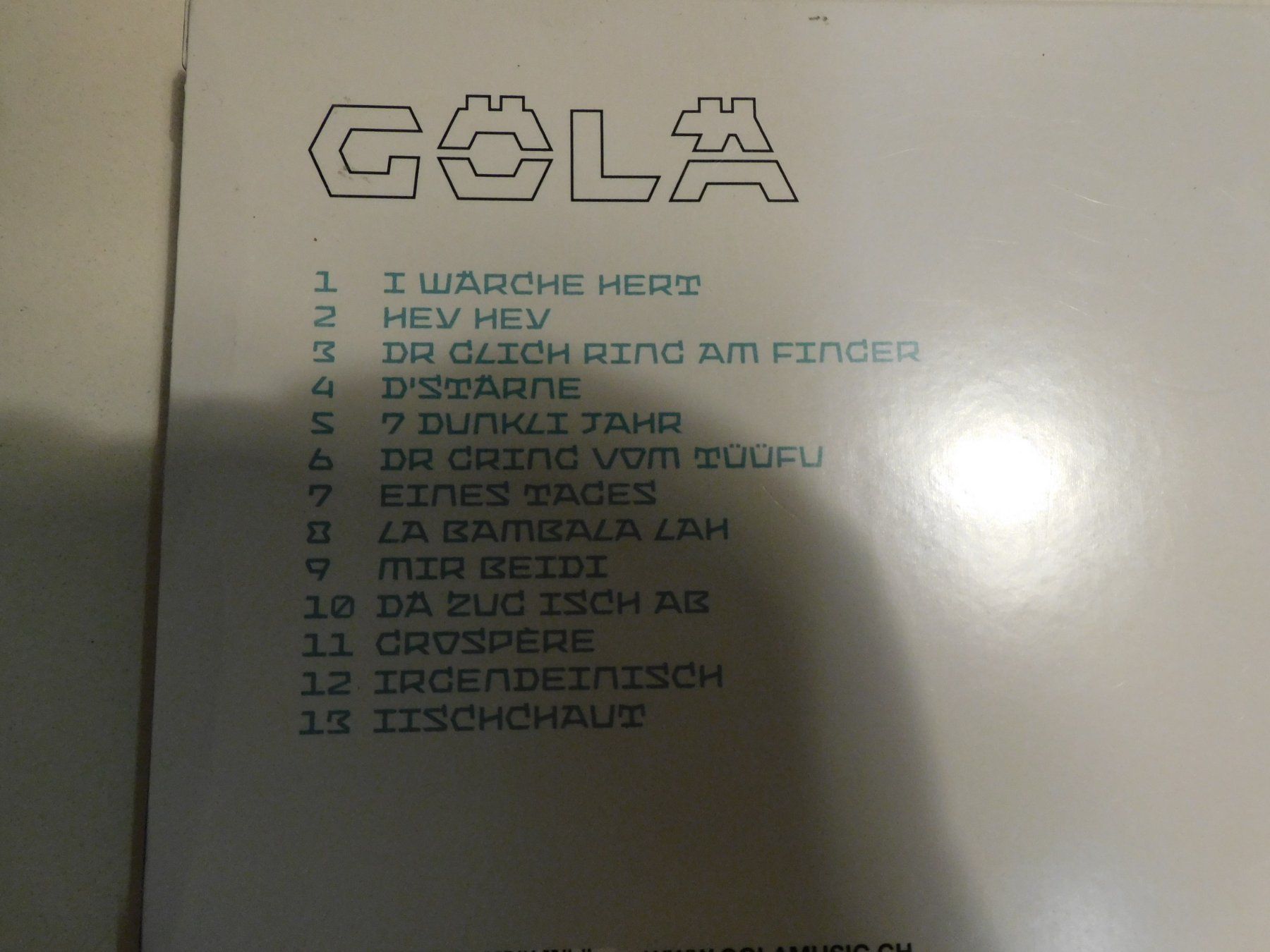 CDs: CD - Göla CD 2016 gut erhalten – D'occasion à Sursee par 76 1