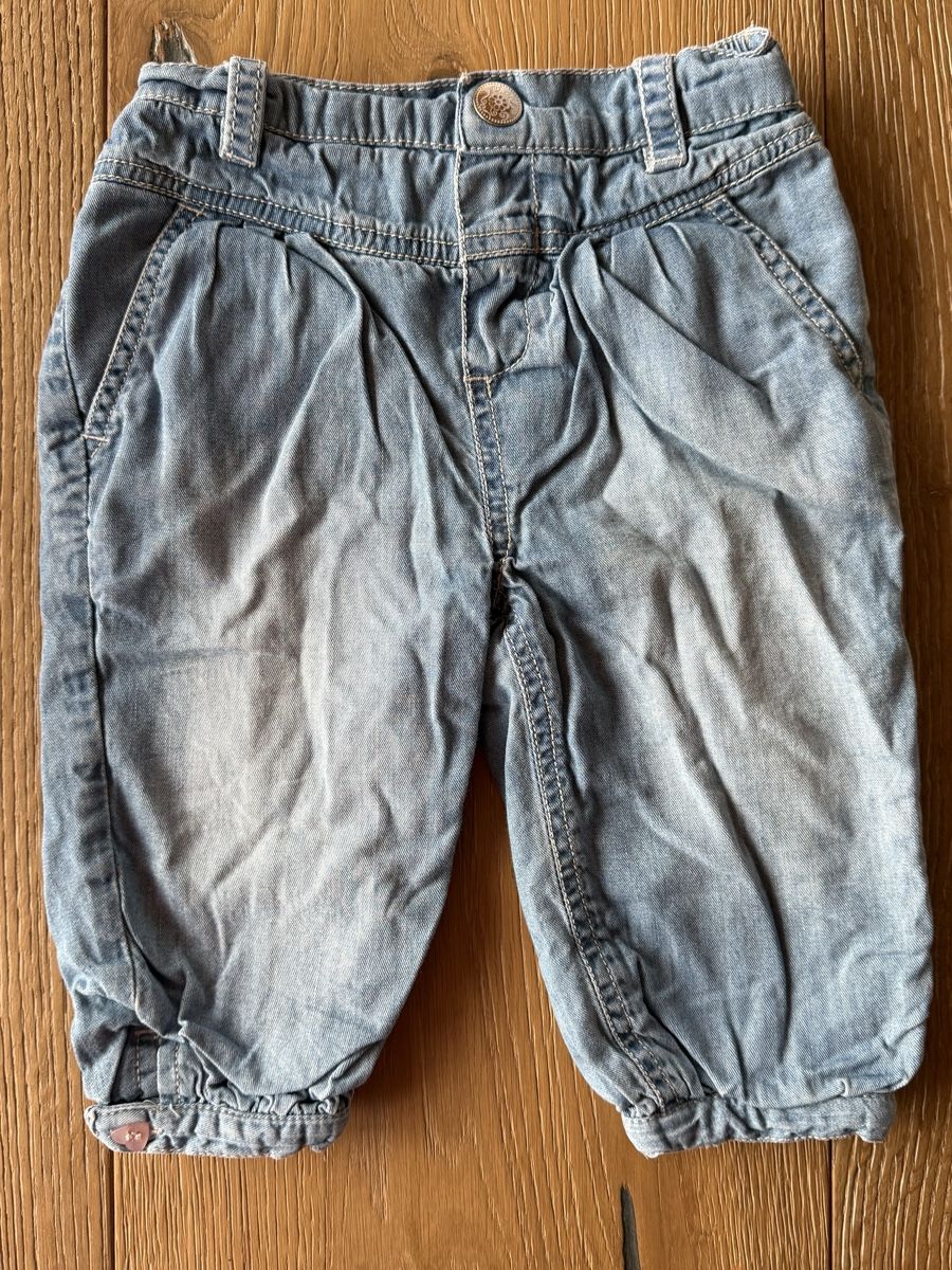 Pantaloni: Gefütterte Jeanshose Grösse 68 – Usato da Pragg-Jenaz venduto da gobrist