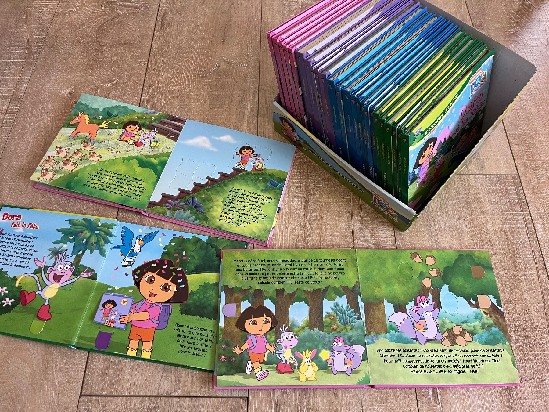 Bücher: Dora l’exploratrice collection 27 livres – Gebraucht aus Moudon von  2
