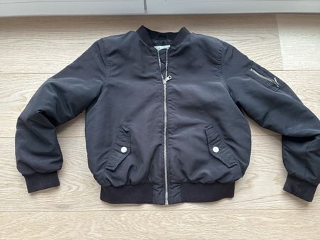 H&M Bomberjacke schwarz Gr.152