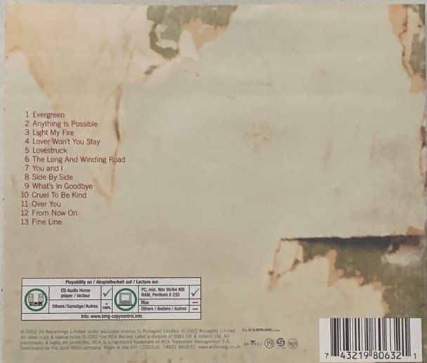 CD: Will Young - From now on – Usato da Grüningen venduto da azulverde 1