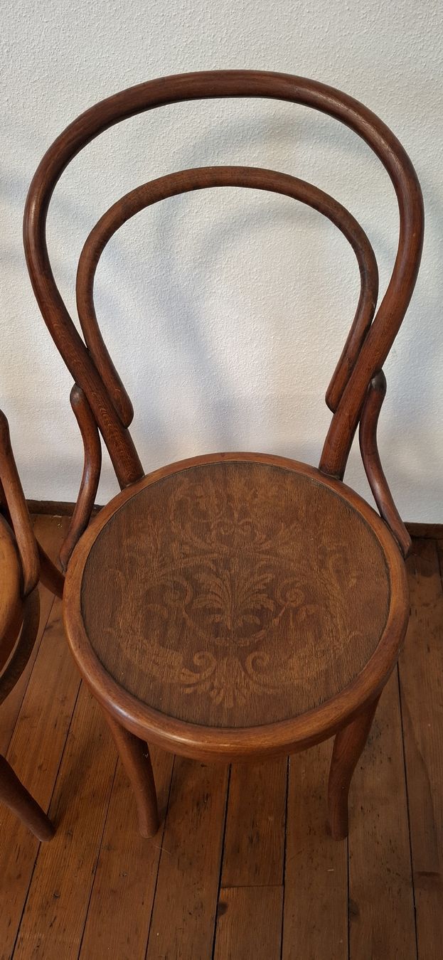 Thonet Chaises: 6 antike Bugholzstühle Joseph Hoffmann  – D'occasion à Bern par siri2002 1