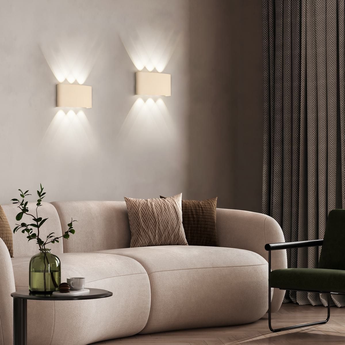 Lampade: LED Aussen Wandleuchte IP54, 17 x 8 cm – Nuovo (secondo la descrizione) da Kreuzlingen venduto da Smart-Light 1