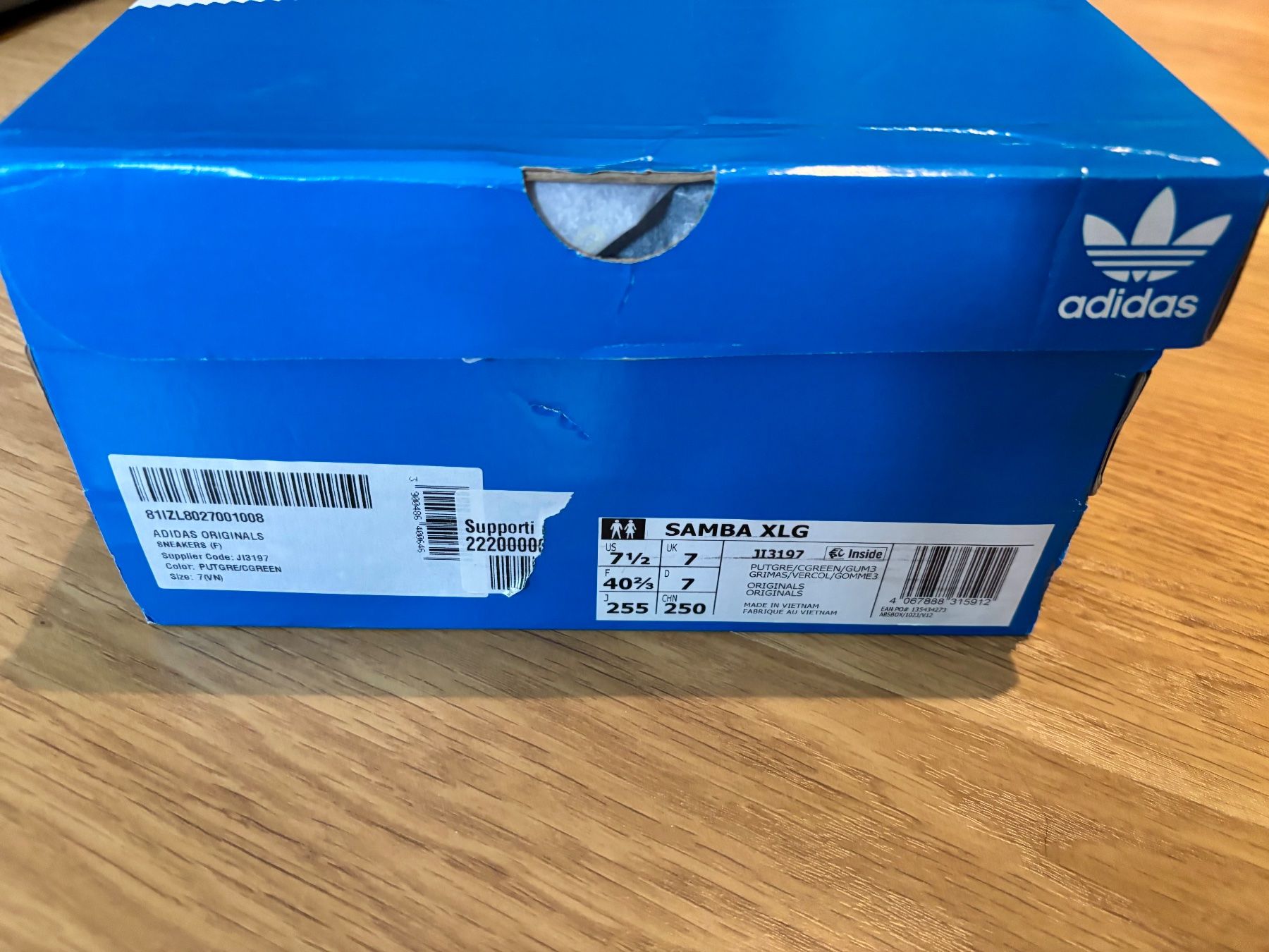 Adidas Scarpe da uomo: Adidas  Samba XLG 40 2/3 – Nuovo e nell'imballaggio originale da Baden venduto da Tiffany6878 8