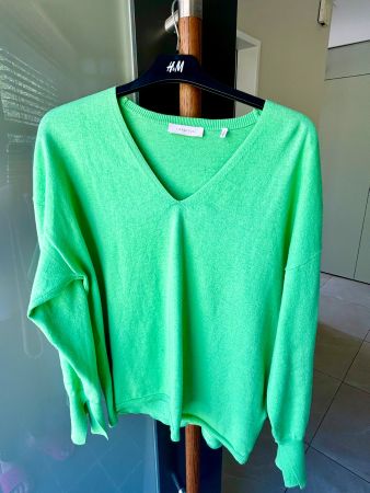 Rich&Royal Sommer-Pulli, Gr. XL, frisches Frühlings-Grün