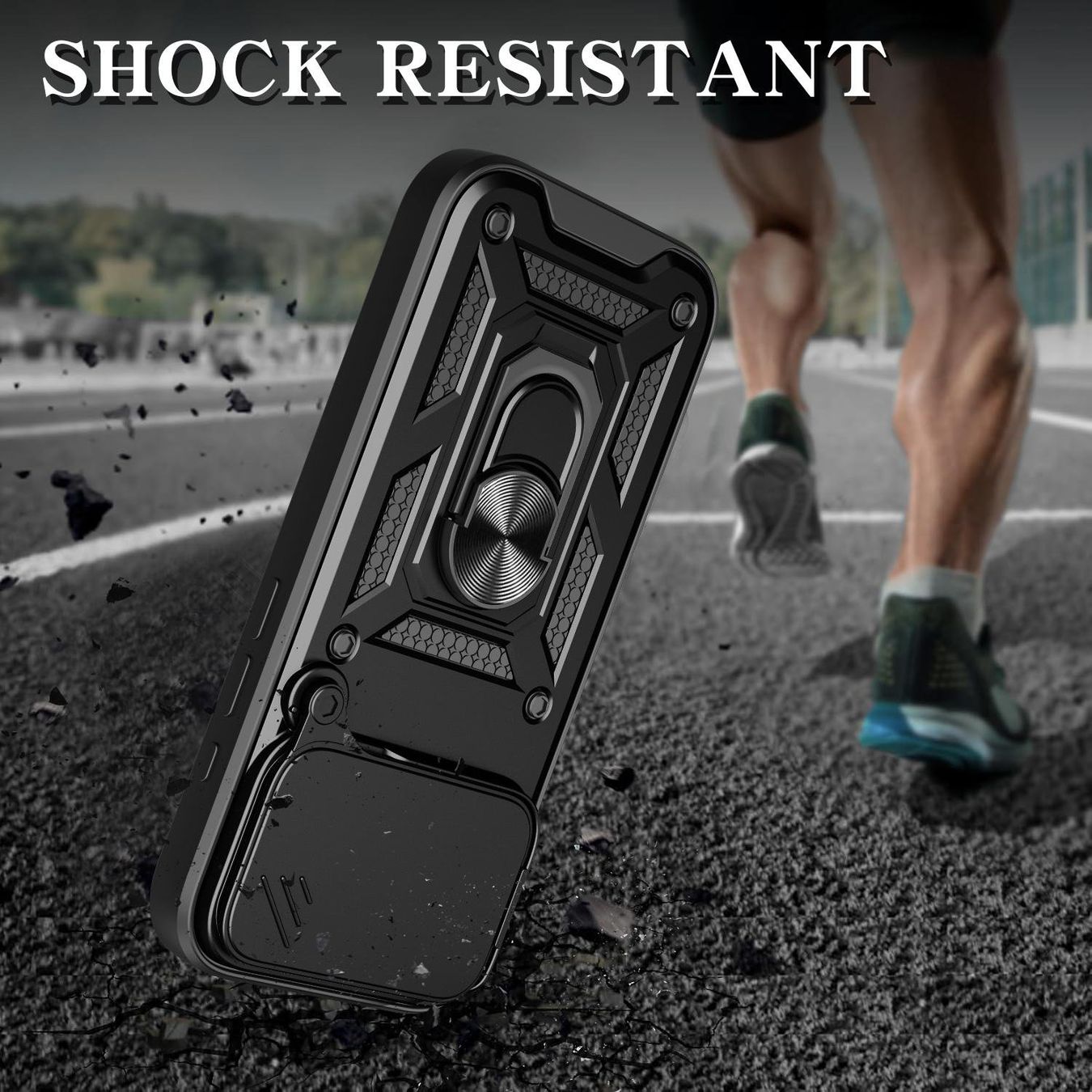 Cover & Protezioni schermo: iPhone 17 PRO Hülle Cover Ring Case Etui Coque Tasche Robust – Nuovo e nell'imballaggio originale da Volketswil venduto da coverandmore 3