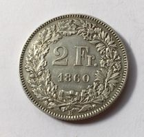 1860 2 Franken vz-unz