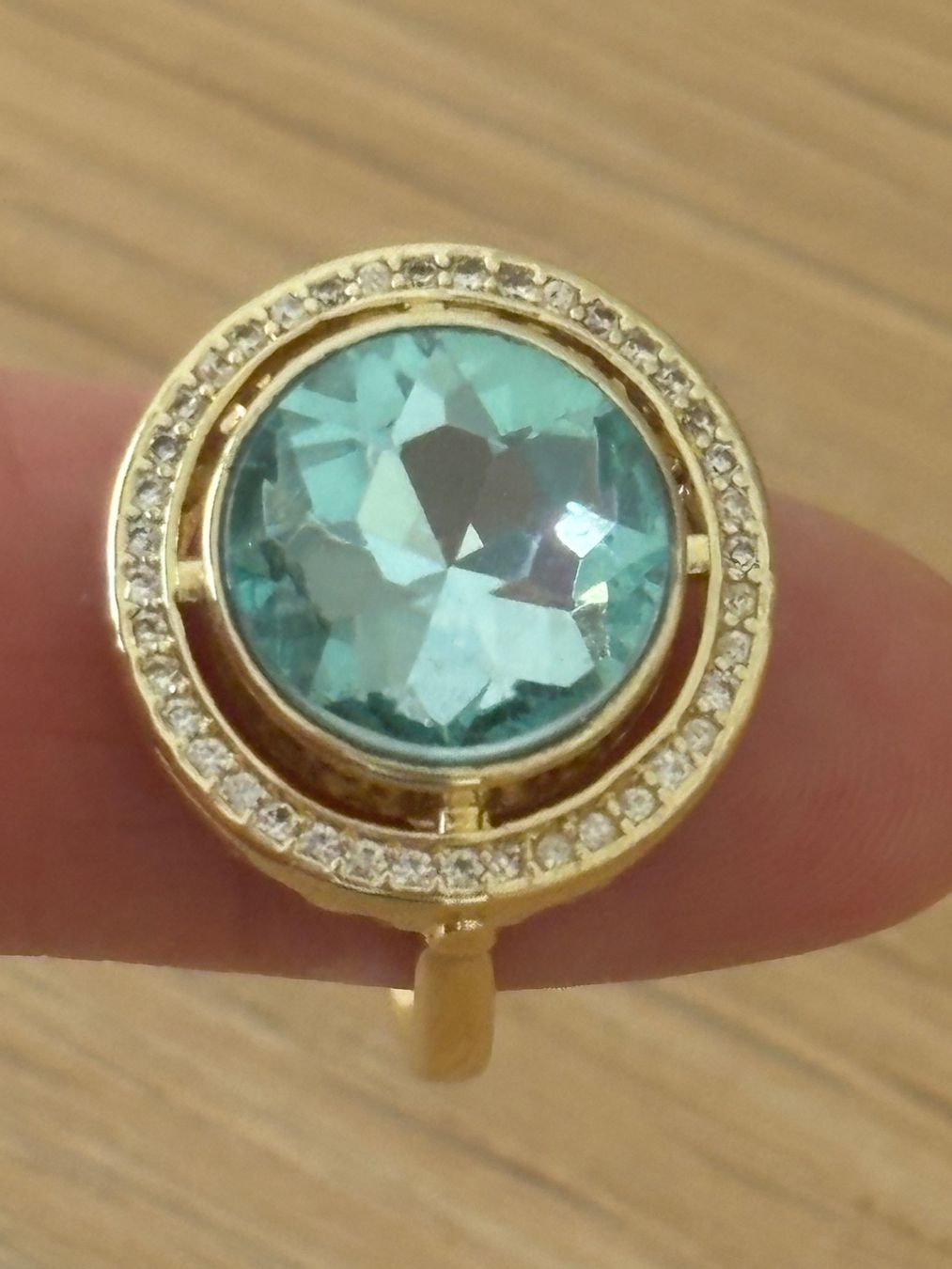 Anelli: Luxus Elegante Solitär gr: 19/9 Ring Farbe: Silver – Nuovo (secondo la descrizione) da Biel-Bienne venduto da Roserosse13 3
