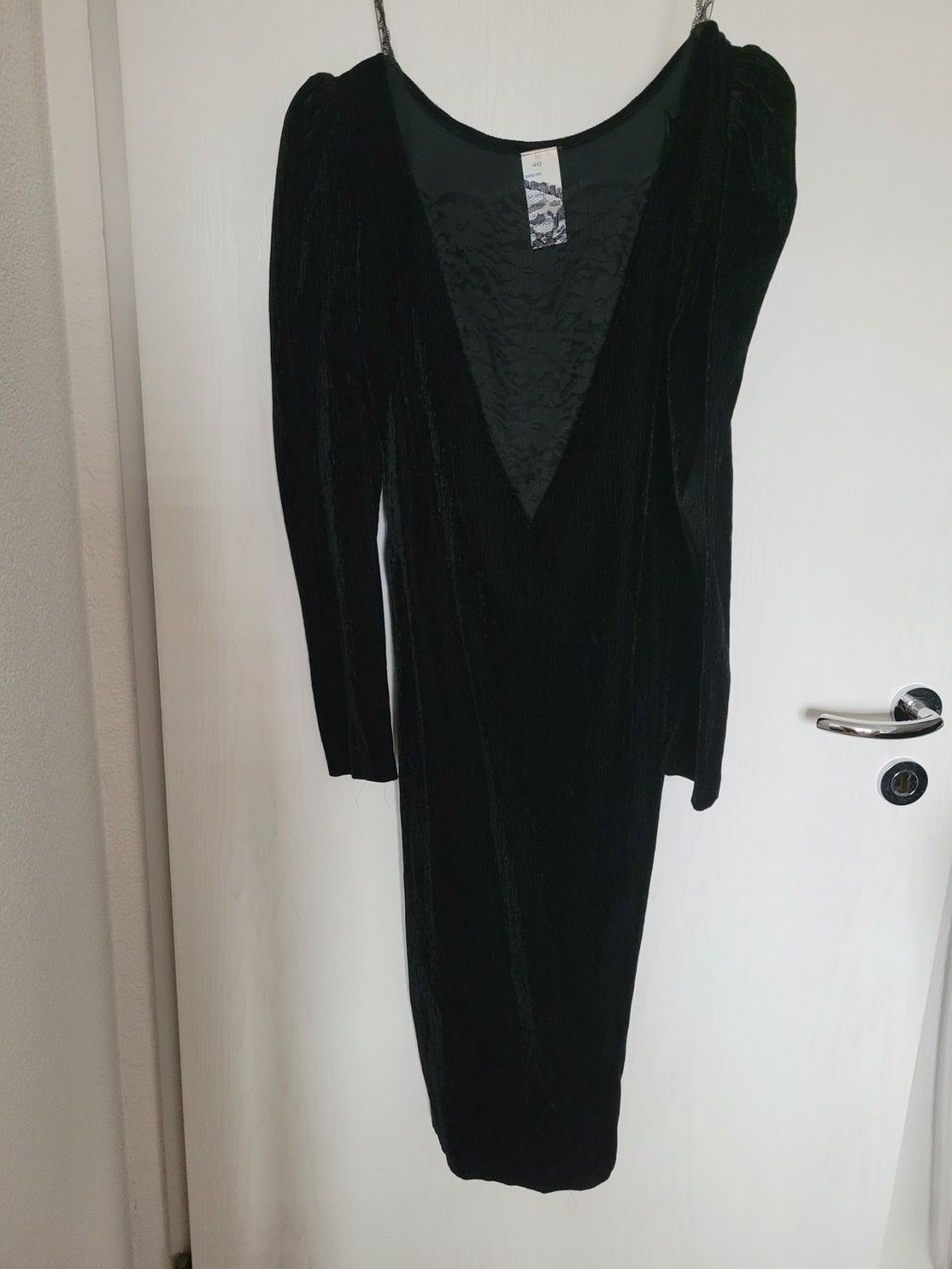 Vestiti: Vintage Partykleid, Samt mit Spitze – Usato da Oberuzwil venduto da rtr_wp6m