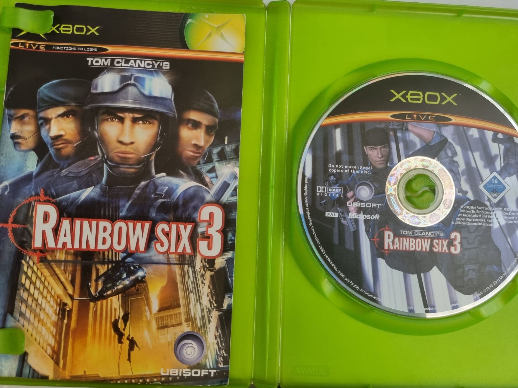 Microsoft Spiele: Tom Clancy's Rainbow Six 3 Xbox – Gebraucht aus Pollegio von Isaiaaaa96 2