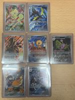 Lot 7 Cartes Pokémon Illustration Rare – FR/EN