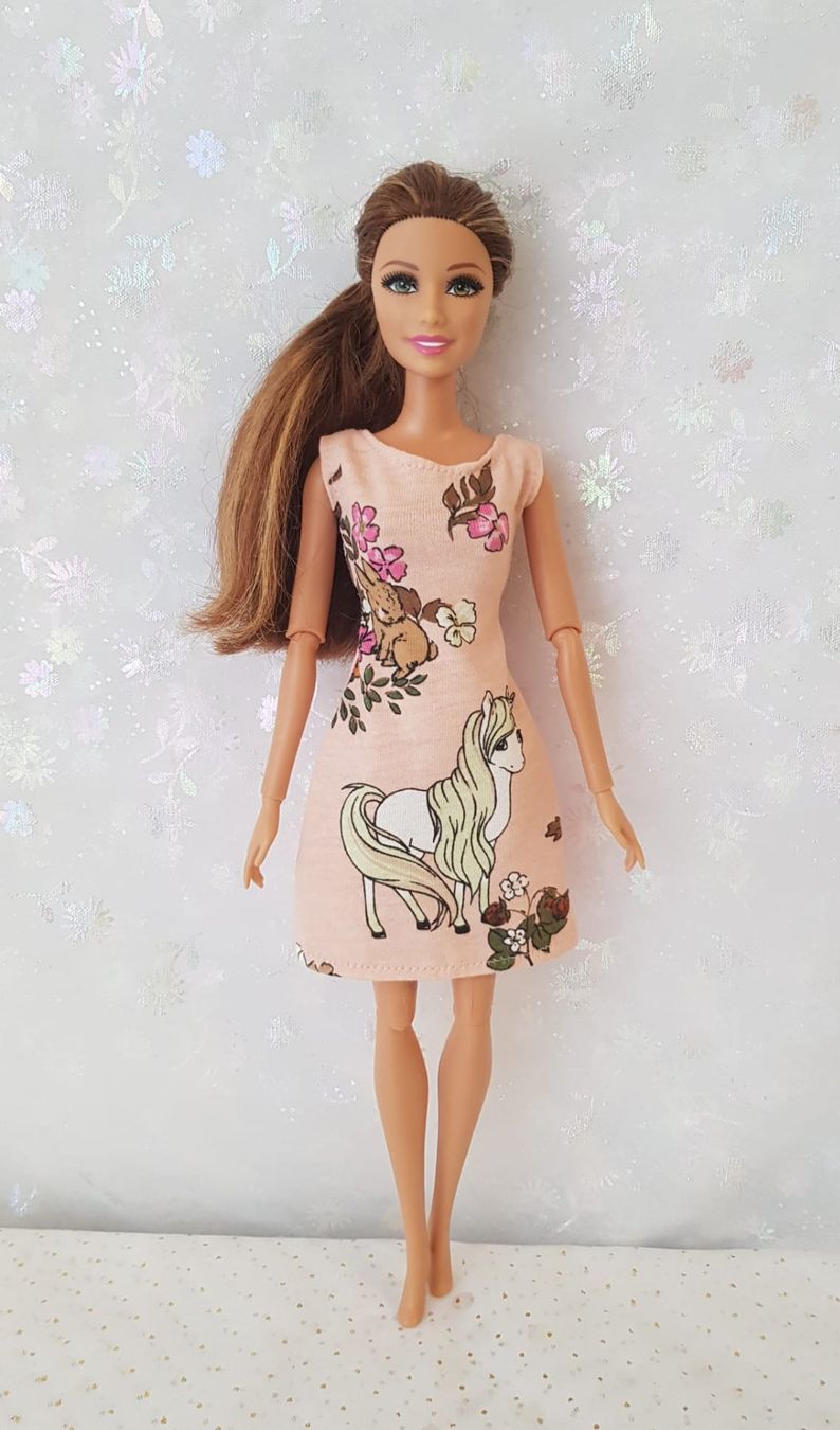 Bambole: Barbie Kleid mit Jacke – Nuovo (secondo la descrizione) da Lachen SZ venduto da Sakura4hime 3